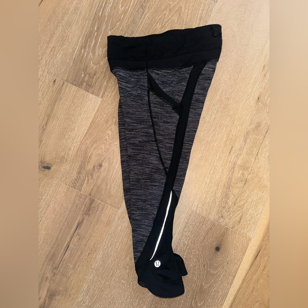 Kids Black and Gray Leggings